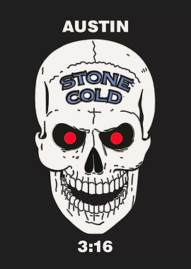 Stone Cold Austin 3:16 Skull