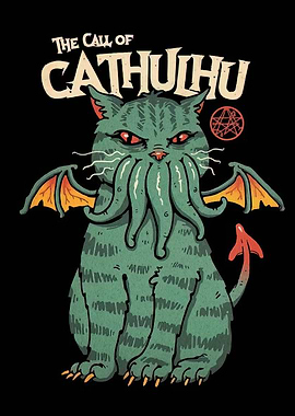 The Call of Cathulhu Cat Monster