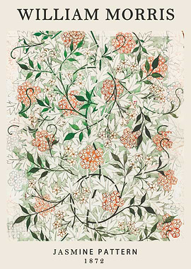 William Morris Jasmine Pattern 1872