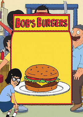 Bob's Burgers Cartoon Sign