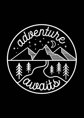 Adventure Awaits Mountain Landscape