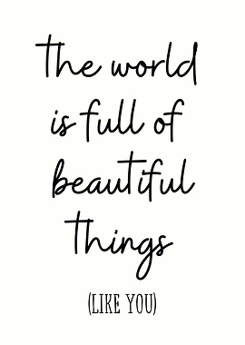 Beautiful Things, Like You