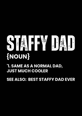 Staffy Dad Definition