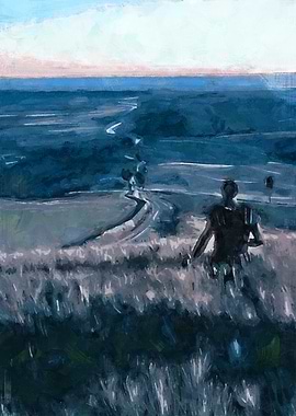 Gladiator – Maximus in the Fields | Epic Digital Painting Wall Art