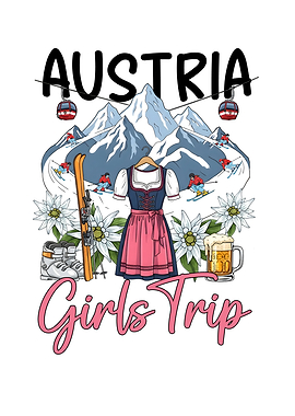 Austria Girls Trip Skiing Adventure