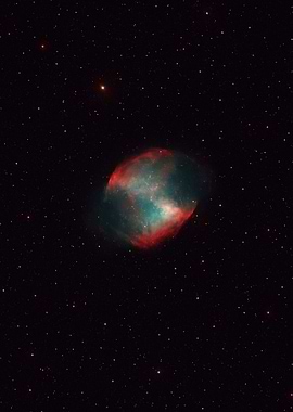 Dumbbell Nebula in Space