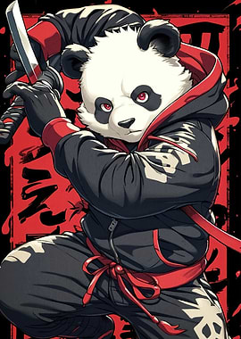 Panda Ninja Sword