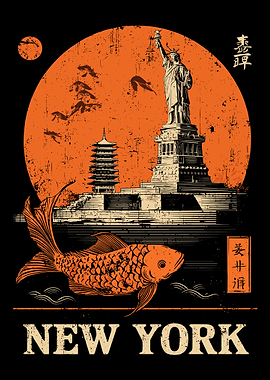 New York Japanese Style Art