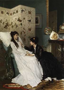 Sympathy in an Interior Painting