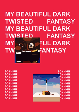 Kanye West My Beautiful Dark Twisted