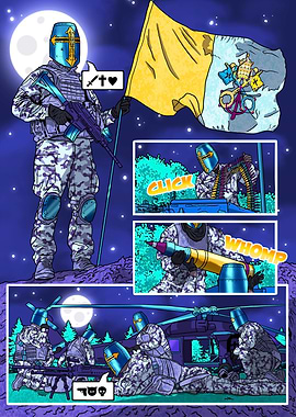 Templars After Dark Comic