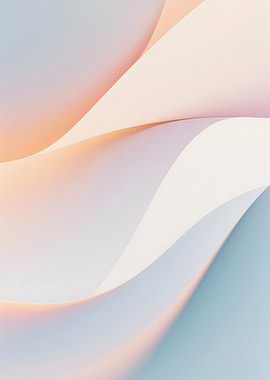 Abstract Pastel Waves