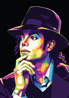 Michael Jackson Pop Art Portrait
