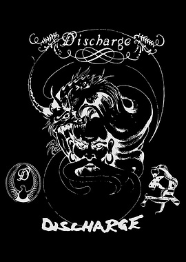 Discharge Band Graphic Art