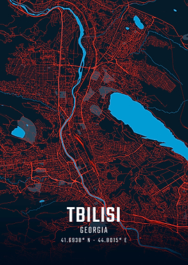 Tbilisi City Map