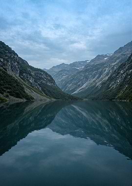 Mountain Lake Reflection