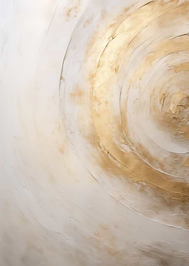 Abstract Gold Texture Art