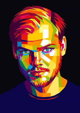 Avicii Wpap Art