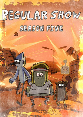 Regular Show Season Five Cover Art