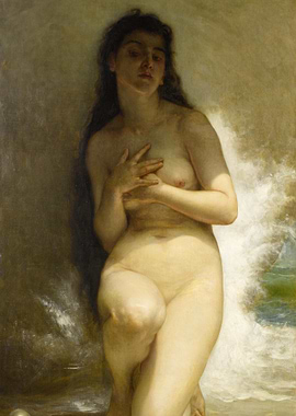 Nude Woman by the Sea
