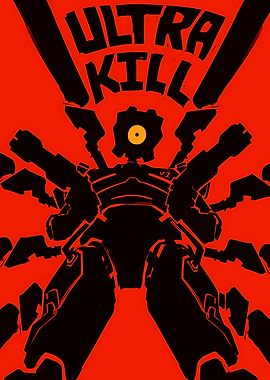 Ultrakill V1 Robot Silhouette