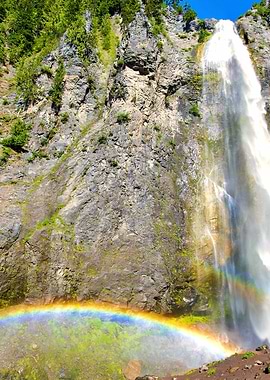 Comet Falls Mount Rainer National Park