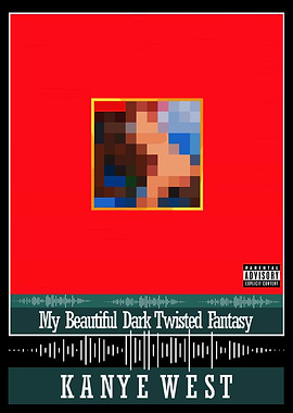 Kanye West - My Beautiful Dark Twisted Fantasy
