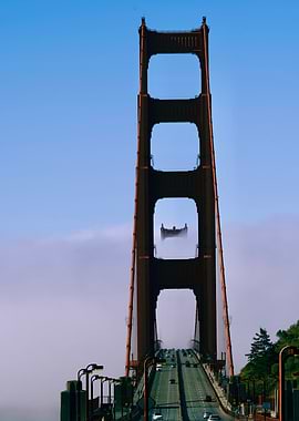 Golden Gate Bridge Tower View