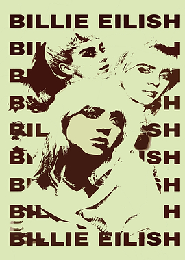 Billie Eilish Portrait Art