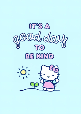 hello kitty: it's a good day