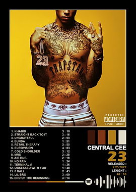 Central Cee - 23 Album Cover