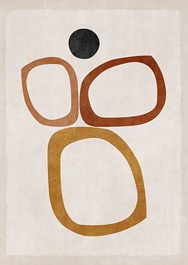 Abstract Shapes 02 Angel Earth Tones