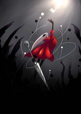 Hornet from Hollow Knight fanart