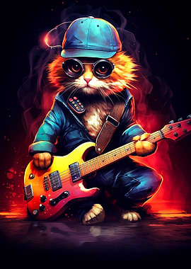 Cool Cat Guitarist