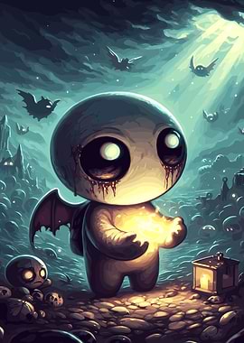 isac Cute Monster with Glowing Hands