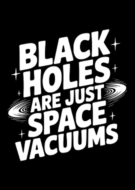 Black Holes Are Just Space Vacuums