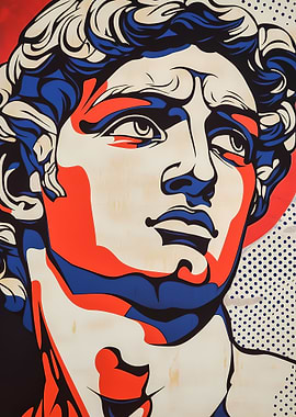 David Statue Pop Art