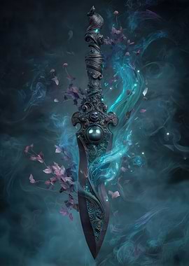 Floral Ceremonial Dagger