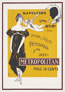 Napoleon's Love Affairs Metropolitan Magazine Cover