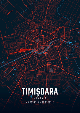 Timisoara City Map