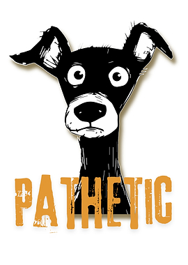 Pathetic Dog Illustration