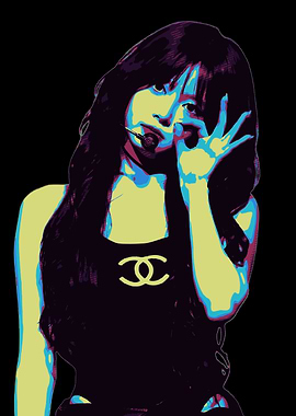 Eunchae Pop Art Portrait