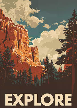 Explore - Vintage Canyon & Pines