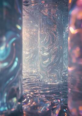 Abstract Water Columns