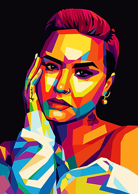 Demi Lovato Wpap Art