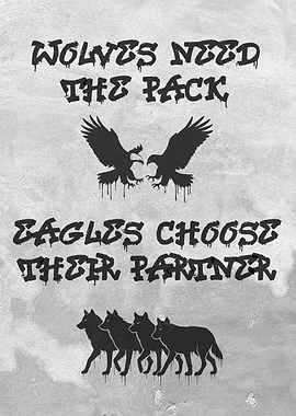 Eagles Choose – Graffiti Art Motivation Poster