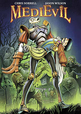 MediEvil Comic Book Cover Art