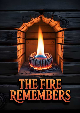 The Fire Remembers: Cozy Fireplace Scene