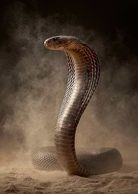 Cobra Rising in Dusty Environment