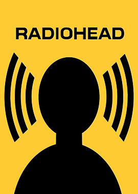 Radiohead Album Cover Minimalist Art